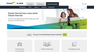 
                            2. Customer Portal - Exede