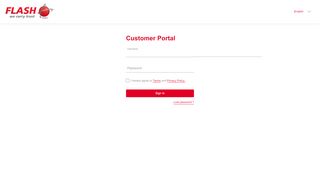 
                            6. Customer Portal - Flash - Extranet client