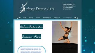 
                            9. CUSTOMER PORTAL | Galaxy Dance Arts - Elk Grove Dance Studio