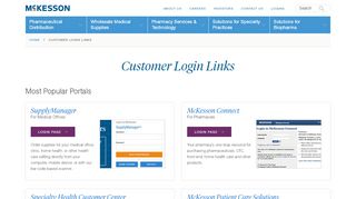 
                            6. Customer Portal Login Links & Resources | McKesson