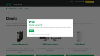 
                            2. Customer portal | LYNX - LYNX Broker