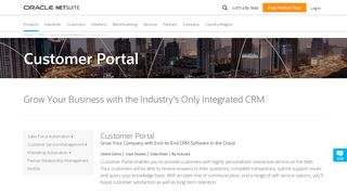 
                            6. Customer Portal - NetSuite