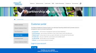 
                            10. Customer Portal | Online services - Alliance Healthcare