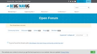 
                            2. Customer Portal - Open Forum - BCUG/NAVUG - Dynamics 365 Business ...
