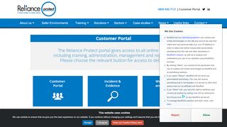 
                            2. Customer Portal - Protection Solutions | Reliance Protect | Lone ...