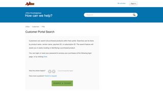 
                            6. Customer Portal Search – JVZoo
