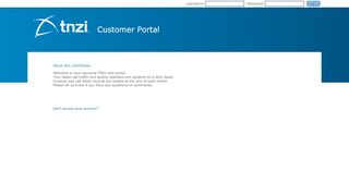 
                            3. Customer Portal - TNZI