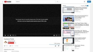 
                            6. Customer Portal - YouTube
