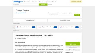 
                            9. Customer Service Representative - Fort Worth job in Fort Worth, TX at ...