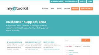 
                            3. Customer Support | myhrtoolkit