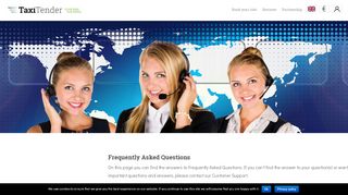 
                            2. Customer support TaxiTender | 24/7 available for questions ...