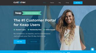 
                            8. CustomerHub | Membership Site Platform for Infusionsoft Users