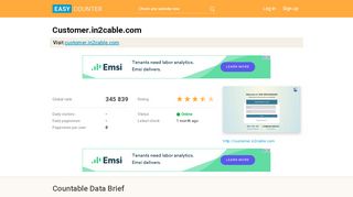 
                            9. Customer.in2cable.com - Easy Counter