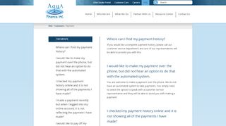 
                            5. Customers Payment Questions - Aqua Finance, Inc.