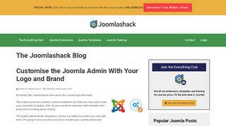 
                            4. Customise the Joomla Admin With Your Logo and Brand ...