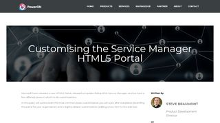 
                            4. Customising the Service Manager HTML5 Portal | PowerON ...