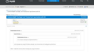 
                            9. Customize MyBB 