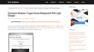 
                            8. Customize Windows 7 Logon Screen Background With Login …