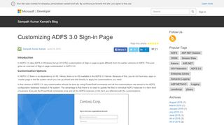 
                            8. Customizing ADFS 3.0 Sign-in Page – Sampath …