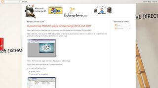
                            9. Customizing OWA IIS page for Exchange 2010 …
