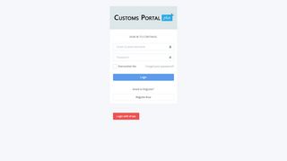 
                            5. Customs Portal +