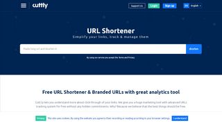 
                            6. Cuttly | Free Custom URL Shortener, Branded URLs, Link ...