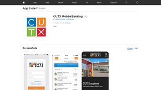 
                            8. ‎CUTX Mobile Banking on the App Store - apps.apple.com