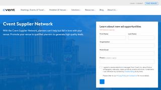 
                            1. Cvent Supplier Network Overview | Hospitality Cloud | Cvent