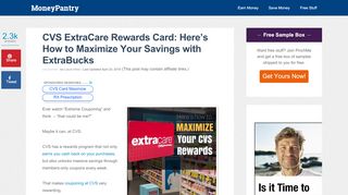 
                            5. CVS ExtraCare Rewards Card: Here's How to Maximize Your ...