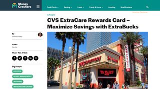 
                            7. CVS ExtraCare Rewards Card - Money Crashers