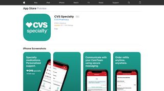 
                            9. ‎CVS Specialty on the App Store - apps.apple.com