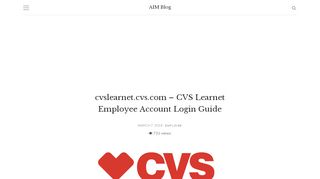 
                            5. cvslearnet.cvs.com - CVS Learnet Employee Account Login ...