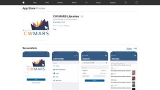 
                            9. CW MARS Libraries on the App Store