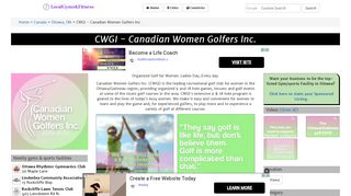 
                            5. CWGI - Canadian Women Golfers Inc., Ottawa, ON …