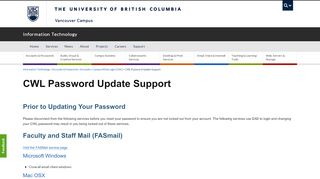
                            9. CWL Password Update Support | UBC Information Technology