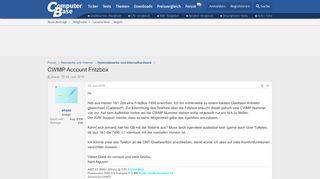 
                            5. CWMP Account Fritzbox | ComputerBase Forum