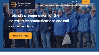 
                            5. cwu.ie - Home - Communications Workers' Union