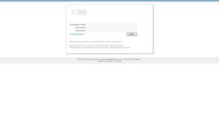 
                            7. Cx360 - Login