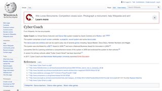 
                            4. Cyber Coach - Wikipedia