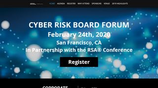 
                            9. Cyber Risk Board Forum