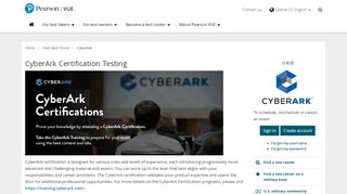 
                            8. CyberArk :: Pearson VUE