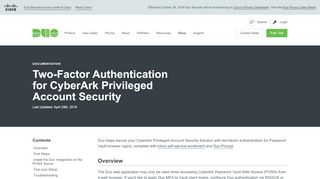 
                            7. CyberArk Web | Duo Security