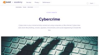 
                            9. Cybercrime – what it is and how to defend against it | Avast
