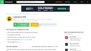 
                            7. CyberGhost VPN - download.cnet.com