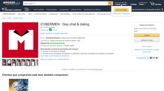 
                            4. CYBERMEN : Gay chat & dating - amazon.com.br