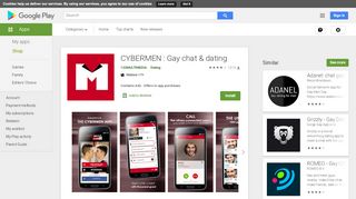 
                            1. CYBERMEN : Gay chat & dating - Apps on Google Play