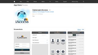 
                            5. Cyberoam iAccess on the App Store