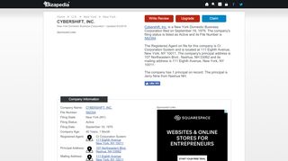 
                            8. Cybershift, Inc. in New York, NY | Company Info & Reviews