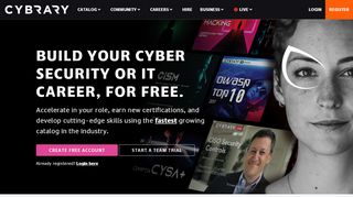 
                            7. Cybrary: Free Cyber Security Training and Career Development