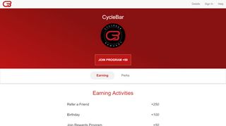 
                            8. CycleBar - Earning